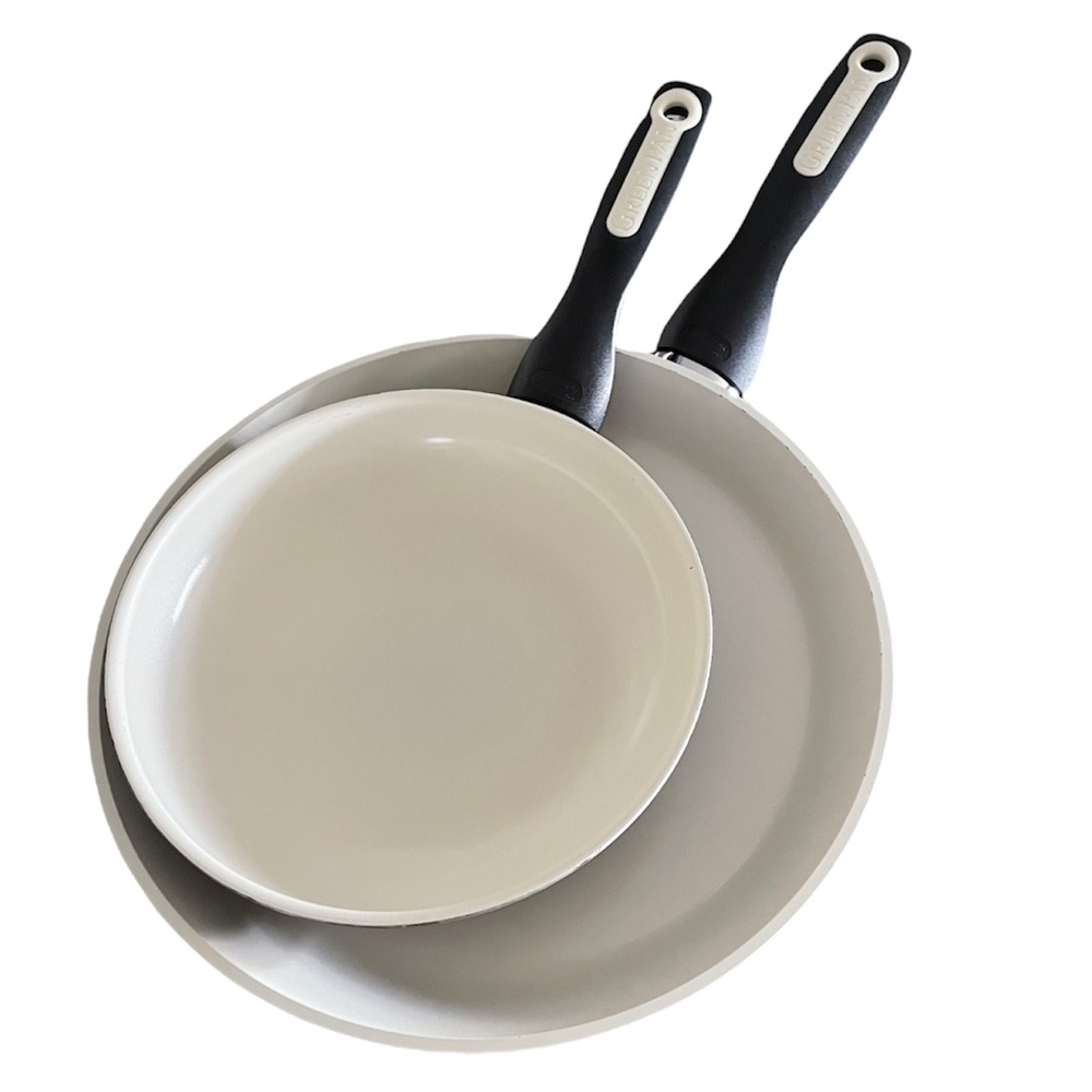 GreenPan set of 2 non-stick skillets